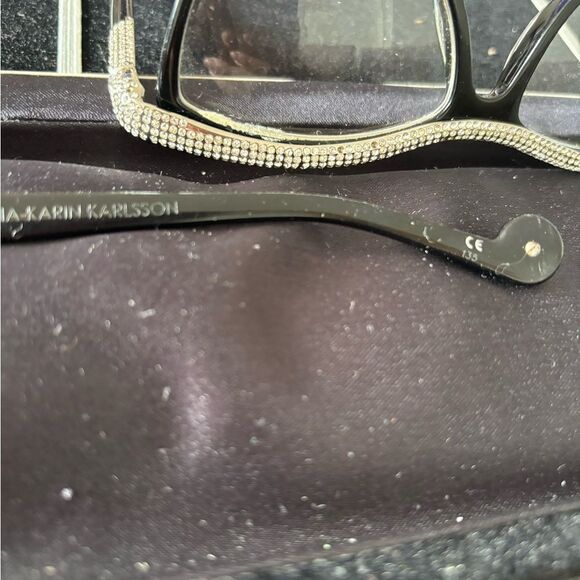 Anna Karin karlsson glasses crystal frames kiki on the string accessory eyewear - Picture 7 of 12